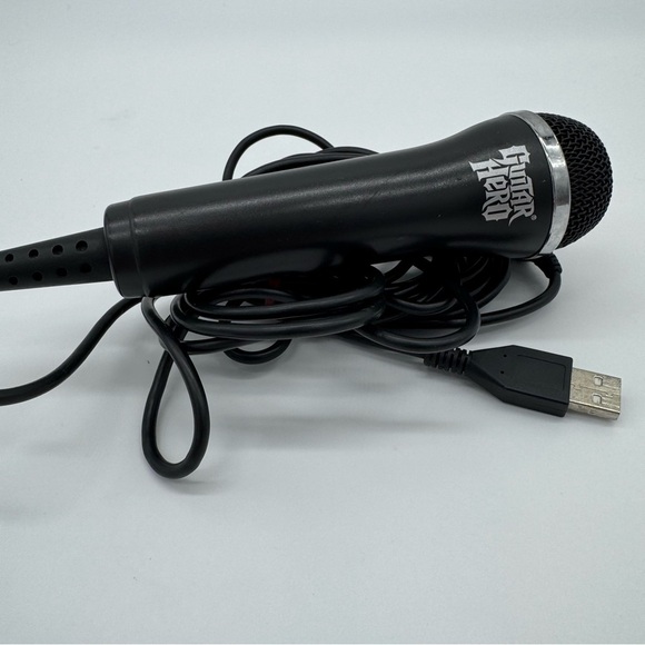 Guitar Hero Black USB Gaming Microphone - Picture 1 of 6